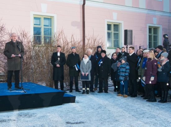 Eesti Vabariigi 99. aastapäeva tähistamine